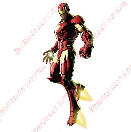 Iron Man Customize Temporary Tattoos Stickers NO.207